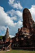 Ayutthaya, Thailand. Wat Phra Ram, The central prang (tower).